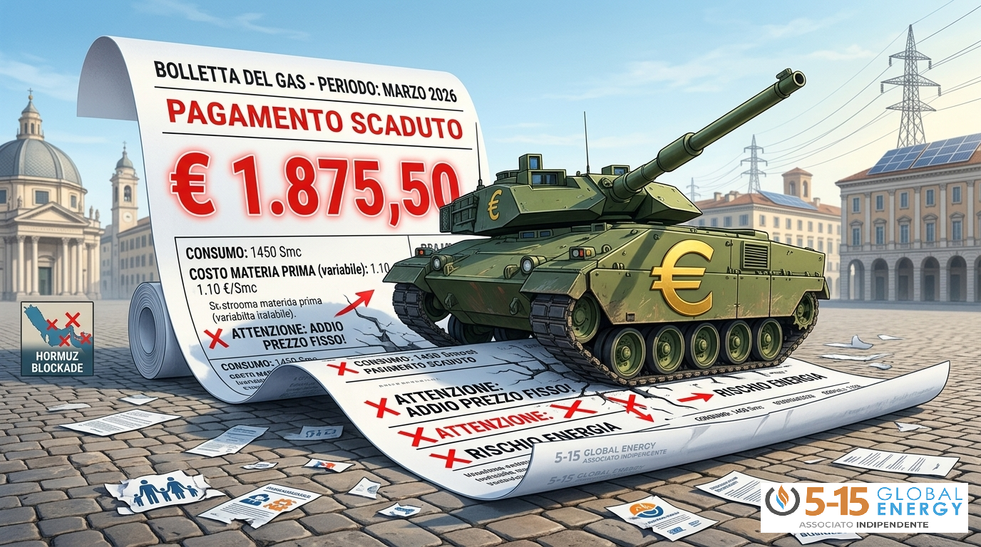 LA PRIMA GUERRA GLOBALE È IN BOLLETTA!