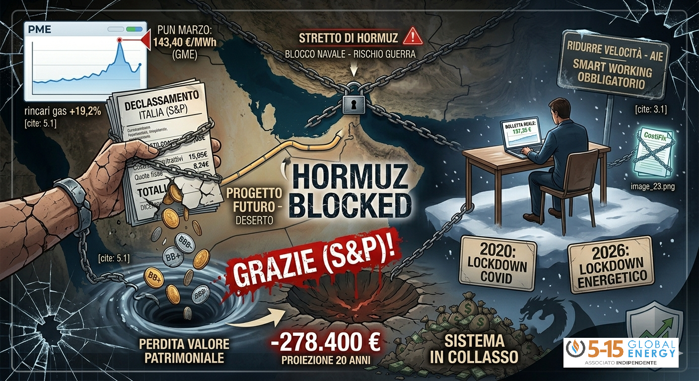 Crisi Carburante e PUN Marzo 2026